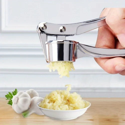 Premium Stainless Steel Garlic Press