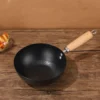 JHLRC 20cm Cast Iron Small Wok