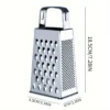 2b6db147-dca6-414f-9050-2c864ff39737 Stainless Steel 4 Sided Box Grater for Kitchen