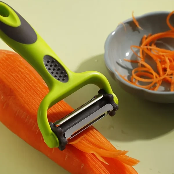 1pc 3 in 1 Julienne Peeler Slicer