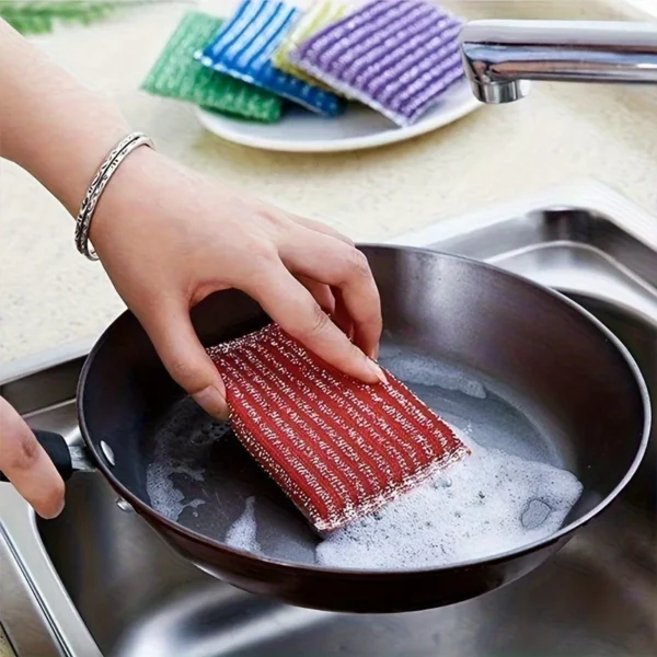 3e3fec291c194e2699ffc81ba95ebf49-goods Magical Kitchen Dishwashing Sponge Random Colour