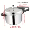 Aluminum Alloy Mini Pressure Cooker