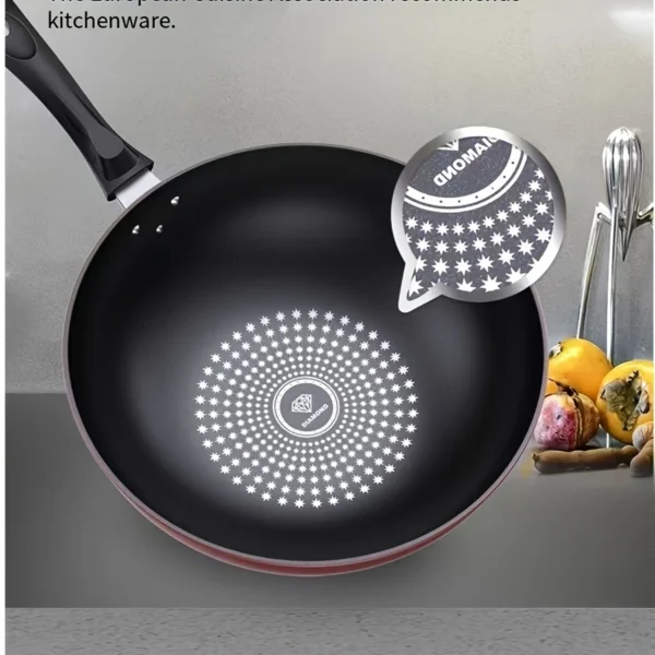 793194d8-cff4-48d9-968b-6645a689262f German Diamond Nonstick Stir fry Pan