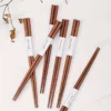 9fbcc713-be8f-46d0-8d5f-6139a8566d2e 5 Pairs of Natural Wood Chopsticks