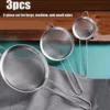 addbb629-19d1-4f0e-b768-f7b4eb8d9b79 3pcs Stainless Steel Kitchen Strainer Set