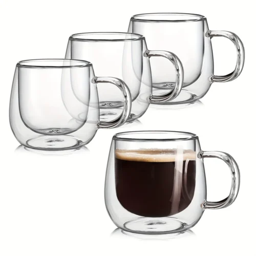 c839eac6-8fe2-4ca2-a7e1-0202925183e2 Pack of 4 Double-layer Glass Coffee Cups