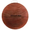Round Red Ironwood Cutting Board