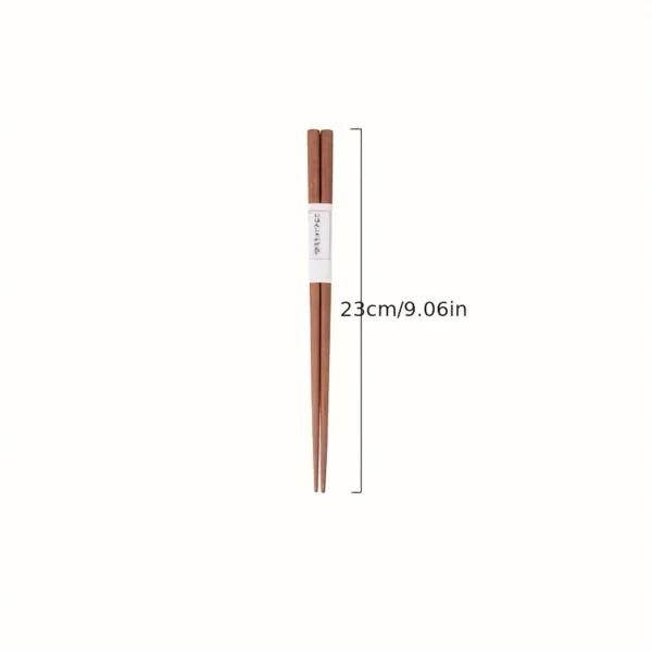 e9ad7bd9-95c4-41e6-a63b-32880a5eb70c 5 Pairs of Natural Wood Chopsticks