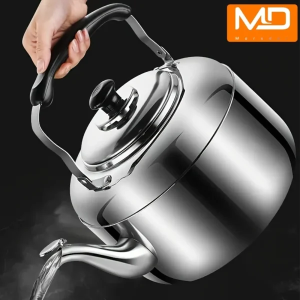 eeca2b02-6c54-49dd-a080-e01673cdd270 Moredor 5L Stainless Steel Whistling Tea Kettle